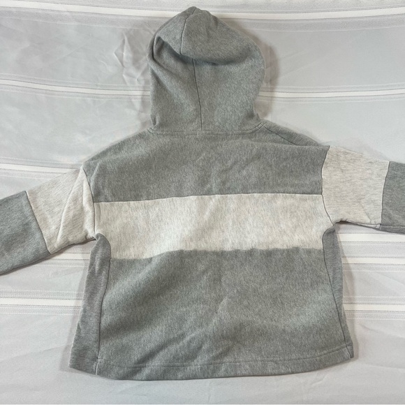 Champion Gray and White Crop Wisconsin Hoodie size medium - Picture 9 of 9